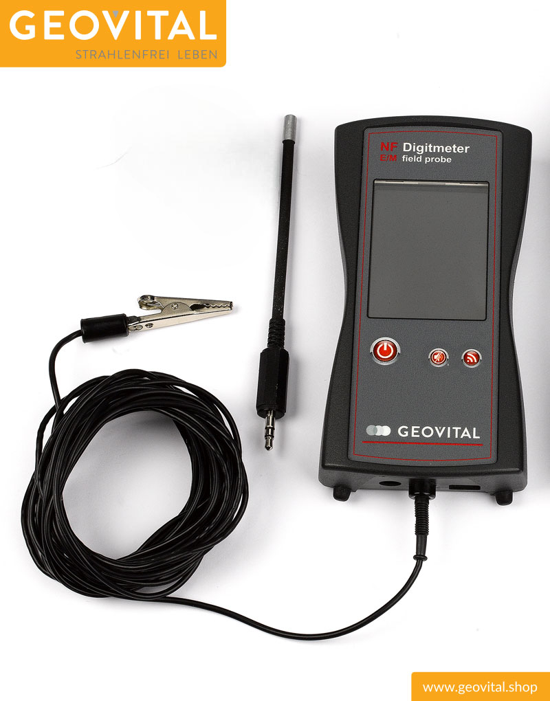 Geovital EM field probe for house current (EM) and magnetic field measurement